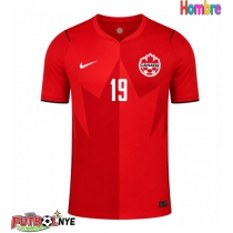 Camiseta Canadá Alphonso Davies #19 Primera Equipación Mundial 2026 manga corta